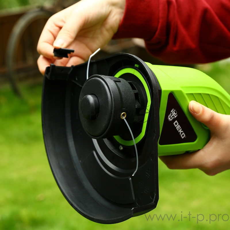 Триммер электрический Deko DKTR550 550Вт реж.эл.:леска