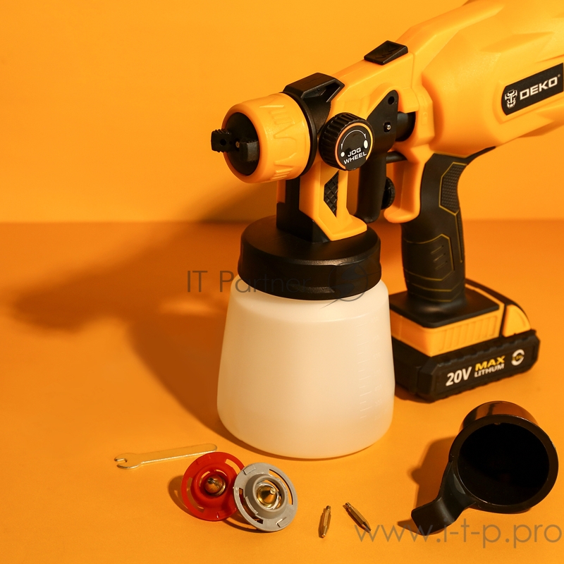 Краскопульт Deko DKSG20K2 120Вт бак:800мл 100-200мл/мин
