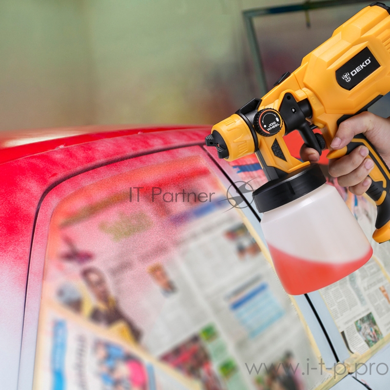 Краскопульт Deko DKSG20K2 120Вт бак:800мл 100-200мл/мин