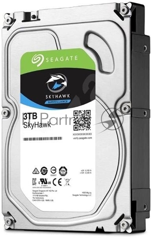 Жесткий диск SATA 3TB 5400RPM 6GB/S 64MB ST3000VX009 SEAGATE, 3.5