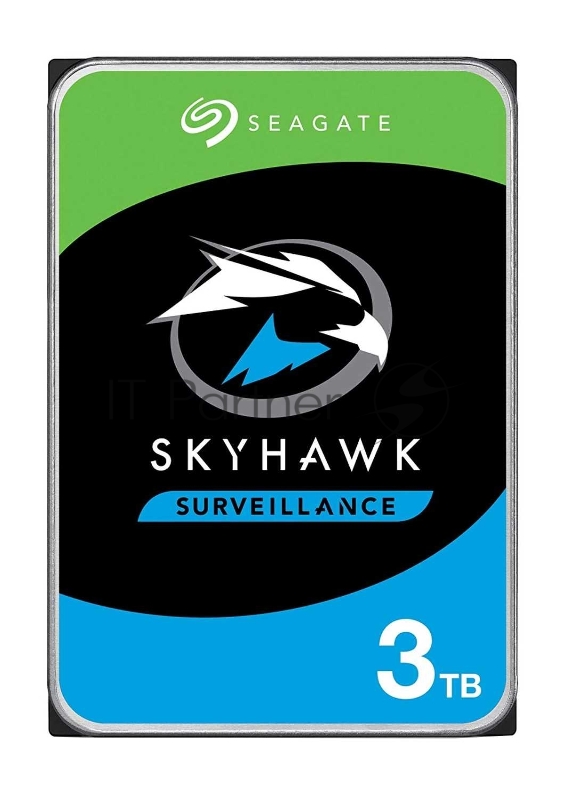 Жесткий диск SATA 3TB 5400RPM 6GB/S 64MB ST3000VX009 SEAGATE, 3.5