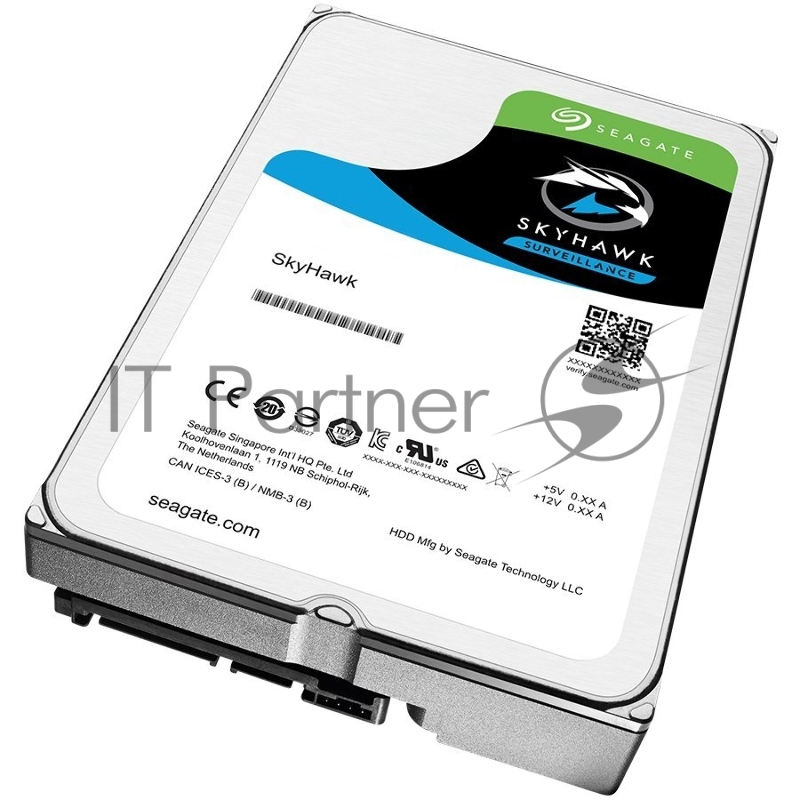 Жесткий диск SATA 3TB 5400RPM 6GB/S 64MB ST3000VX009 SEAGATE, 3.5