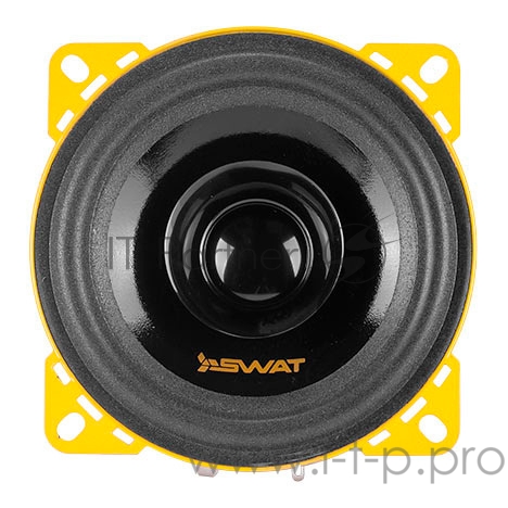Колонки автомобильные Swat SP-H4 180Вт 88дБ 4Ом 10см (4дюйм) (ком.:2кол.) широкополосные однополосные