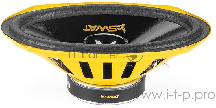 Колонки автомобильные Swat SP-H69 280Вт 90дБ 4Ом 15x23см (6x9дюйм) (ком.:2кол.) широкополосные однополосные