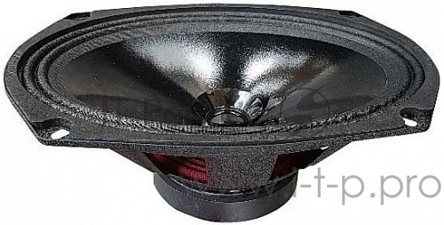 Колонки автомобильные Ural Молот АС-М69 (без решетки) 200Вт 95дБ 4Ом 15x23см (6x9дюйм) (ком.:2кол.) широкополосные однополосные