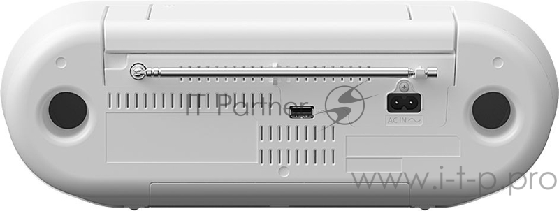 Аудиомагнитола Panasonic RX-D550GS-W белый 20Вт/CD/CDRW/MP3/FM(dig)/USB