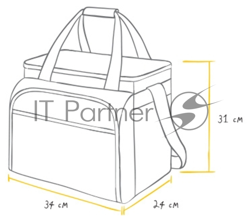 Сумка-термос Арктика 4100-3 13.5л. зеленый (4100-3/GRE)