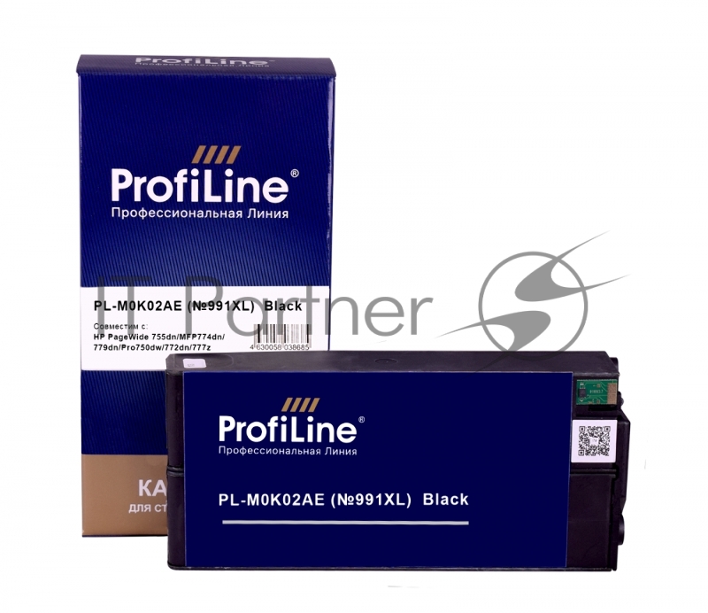 Струйный картридж PL-M0K02AE (№991XL) для принтеров HP PageWide 755dn/MFP774dn/779dn/Pro750dw/ с чернилами Black ProfiLine