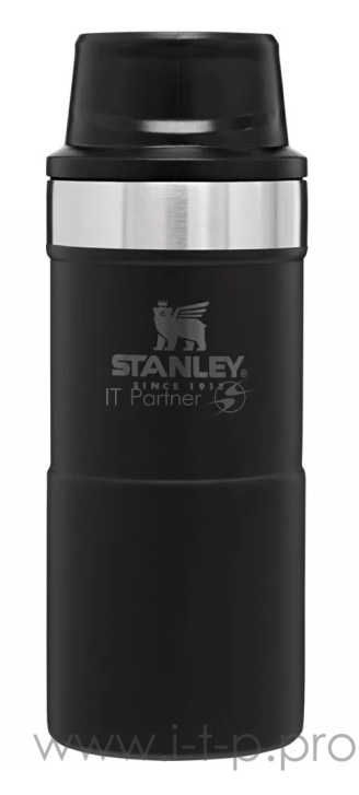 Термокружка Stanley Classic Trigger Action 0.25л. черный картонная коробка (10-09849-010)