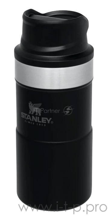 Термокружка Stanley Classic Trigger Action 0.25л. черный картонная коробка (10-09849-010)