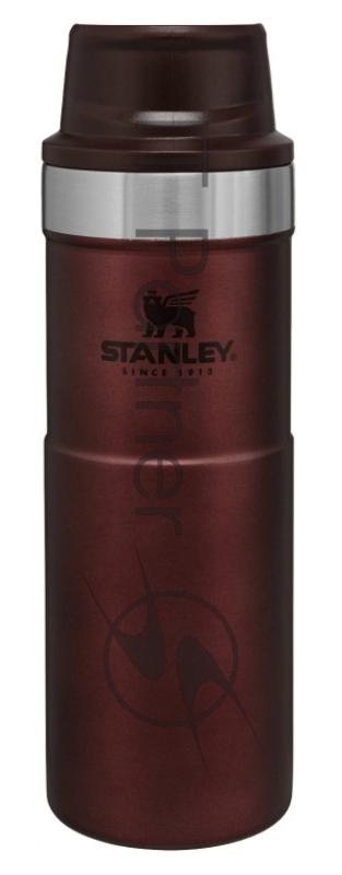 Термокружка Stanley The Trigger-Action Travel Mug 0.47л. бордовый (10-06439-120)