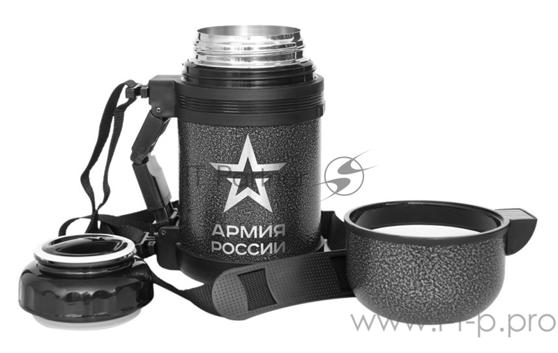 Термос Thermos Армия России Армейский 0.8л. серый (644923)