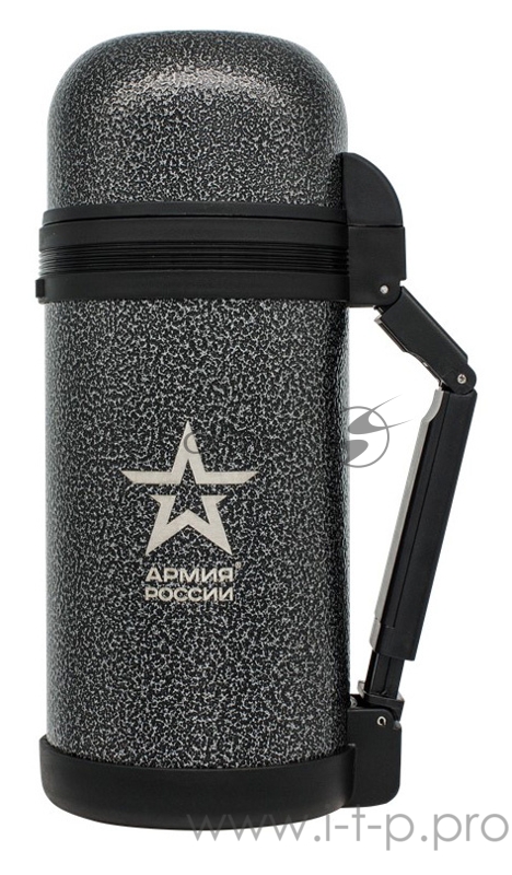 Термос для напитков/еды Thermos Армия России Армейский 1.2л. серый (645838)
