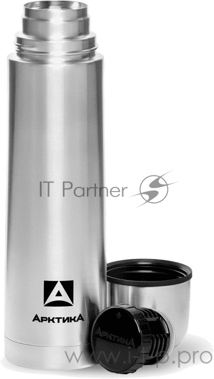 Термос Арктика 101-750A 0.75л. серебристый с чехлом (101-750A/SIL)