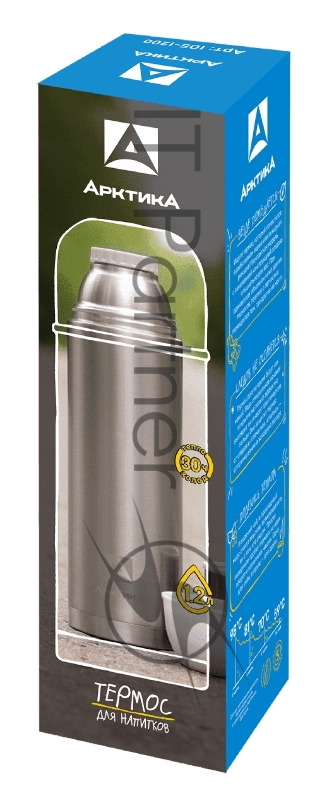 Термос Арктика 105-1200 1.2л. серебристый (105-1200/SIL)