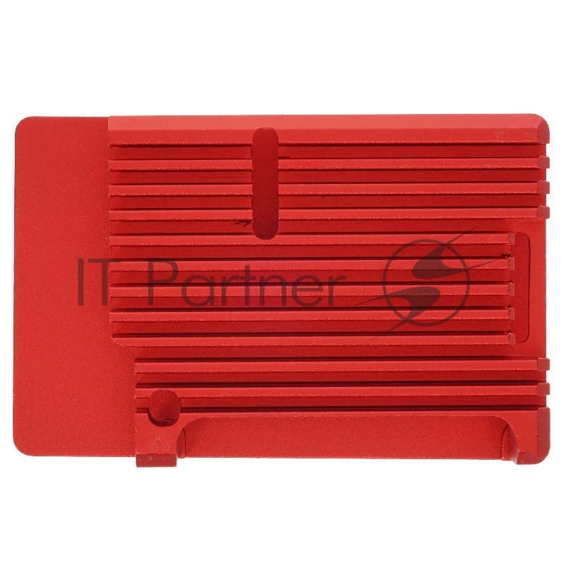 Корпус Qumo Aluminum case without fan, Raspberry Pi 4, red(RS004)