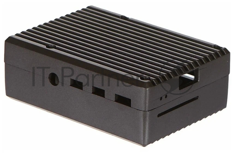 Корпус Qumo, Aluminum Case, Raspberry Pi 4B, Grey(RS018)