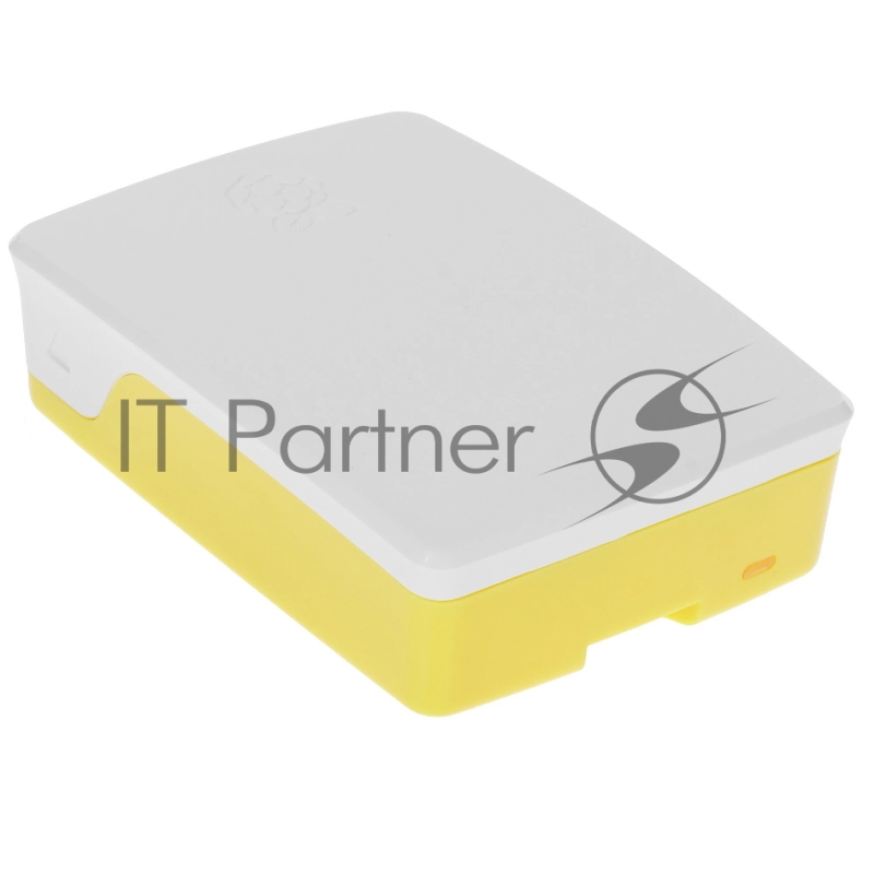 Корпус Qumo ABS Plastic, Raspberry Pi 4, White+Yellow(RS032)