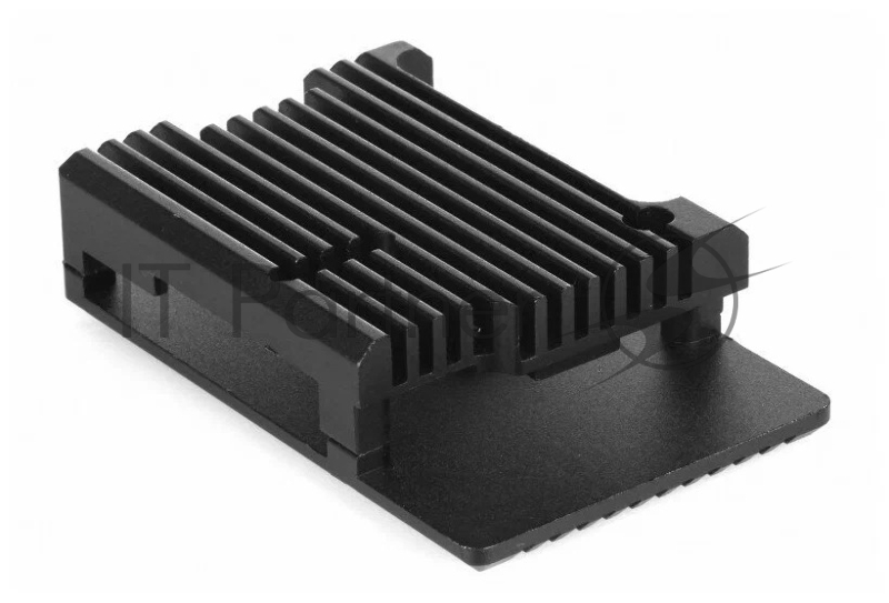 Корпус Qumo Aluminum case without fan, Raspberry Pi 3, black(RS023)