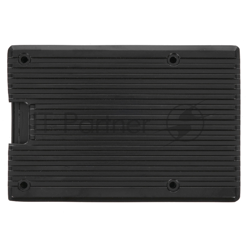 Корпус Qumo Aluminum case with black fan, Raspberry Pi 4, black(RS022)
