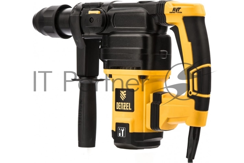 Перфоратор электрический DENZEL RHV-1050-38-max SDS-max 1050 Вт 10 Дж 2 плюс 1 реж 26620