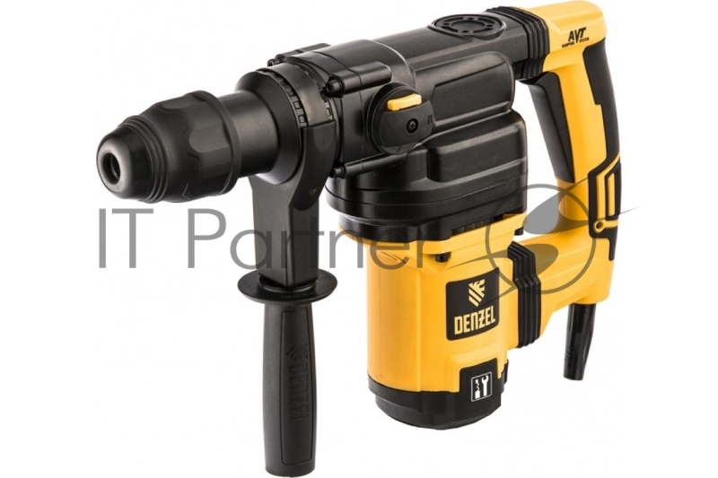 Перфоратор электрический DENZEL RHV-1050-38-max SDS-max 1050 Вт 10 Дж 2 плюс 1 реж 26620