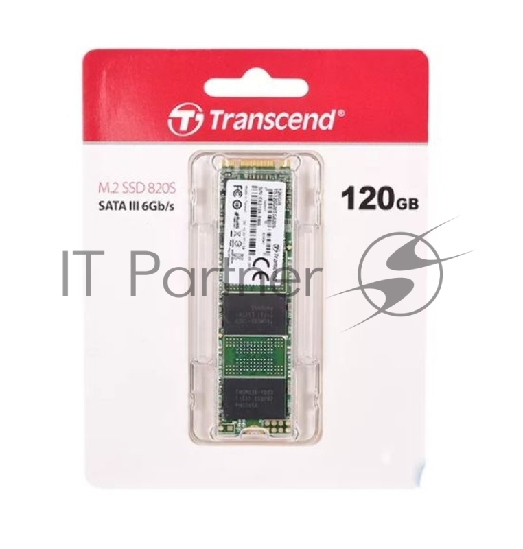 M.2 2280 120GB Transcend MTS820 Client SSD TS120GMTS820S SATA 6Gb/s, 560/480, IOPS 40/75K, MTBF 1M,