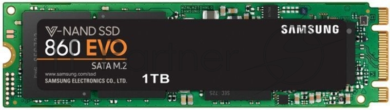 накопитель Samsung SSD 1Tb 860 EVO M.2 MZ-N6E1T0BW