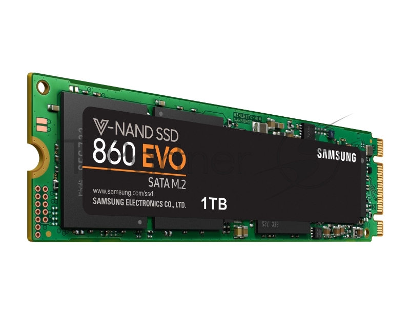 накопитель Samsung SSD 1Tb 860 EVO M.2 MZ-N6E1T0BW