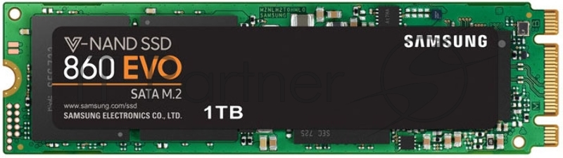 накопитель Samsung SSD 1Tb 860 EVO M.2 MZ-N6E1T0BW