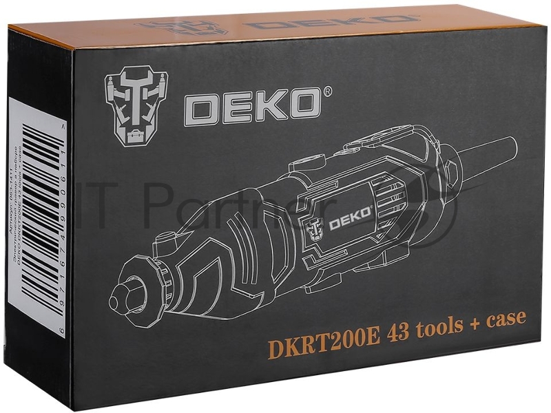 Электрический гравер в наборе DEKO DKRT200E 43 tools + case063-1411
