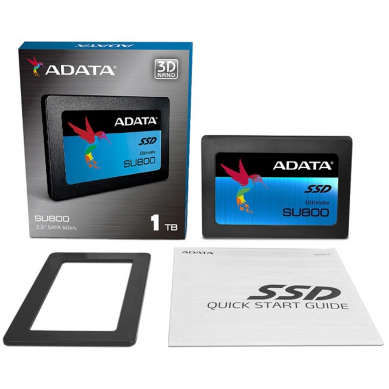 накопитель A-DATA SSD 512GB SU800 ASU800SS-512GT-C {SATA3.0, 7mm}