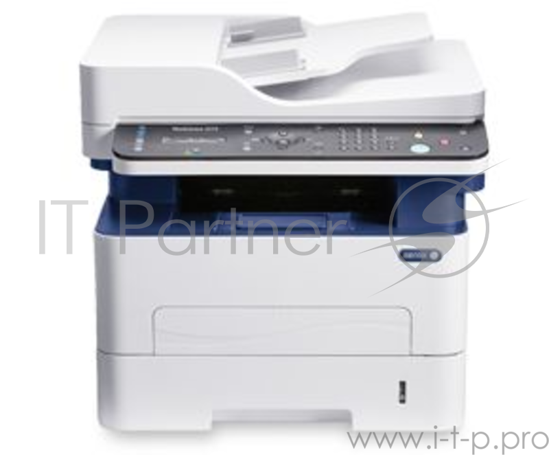 МФУ Xerox WorkCentre 3215V/NI A4, лазерный, принтер + сканер + копир + факс, ЖК, бело-синий (USB2.0, LAN, WiFi)