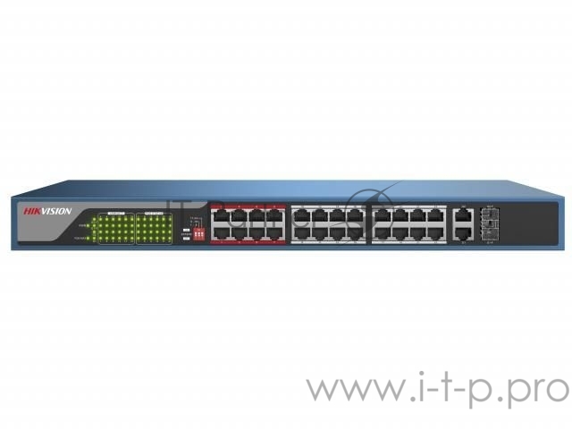 Коммутатор DS-3E0326P-E(B) Неуправляемый коммутатор