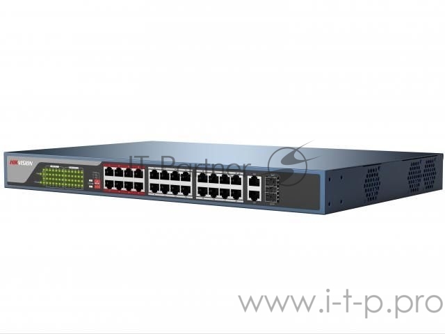 Коммутатор DS-3E0326P-E(B) Неуправляемый коммутатор