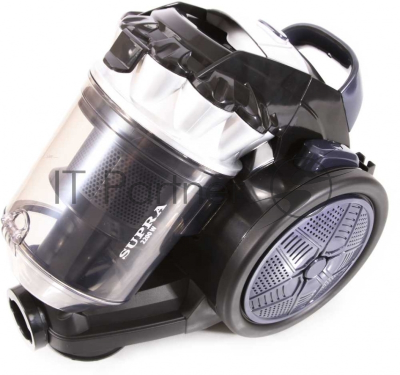 Пылесос циклонического типа SUPRA VCS-2210 Мощность 2200 Вт Мощность всасывания 380 Вт Система очистки «Мультициклон». Контейнер для сбора пыли емкостью 2,5л. Металлическая телескопическая трубка.Регулировка мощности на корпусе. Длина сетевого шнура