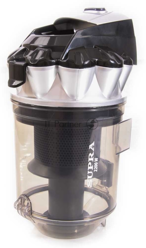 Пылесос циклонического типа SUPRA VCS-2210 Мощность 2200 Вт Мощность всасывания 380 Вт Система очистки «Мультициклон». Контейнер для сбора пыли емкостью 2,5л. Металлическая телескопическая трубка.Регулировка мощности на корпусе. Длина сетевого шнура