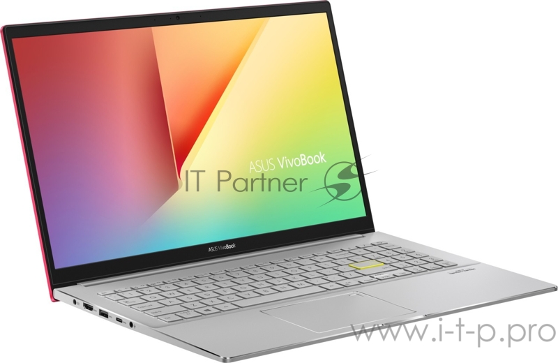Ноутбук ASUS S533EQ Intel i5-1135G7/8Gb/512Gb SSD/No ODD/15.6 FHD IPS Anti-Glare/NVIDIA® GeForce® MX350 2Gb GDDR5/Wi-Fi/Win10 Resolute Red