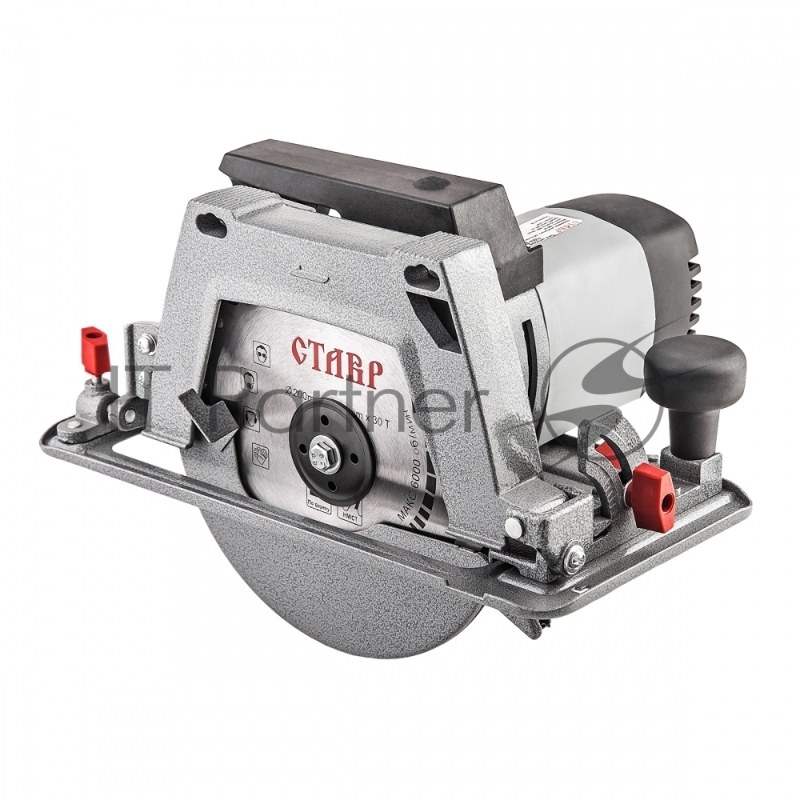 Пила дисковая Ставр ПДЭ-200/1900 СТ(2шт) электрическая 1900 Вт, 6000 об/мин, размер диска 200 мм, посадка 30мм, максимальная глубина пропила 65мм, угол пропила 0-45град, крепление для стационарной установки, параллельный упор, диск в комплекте