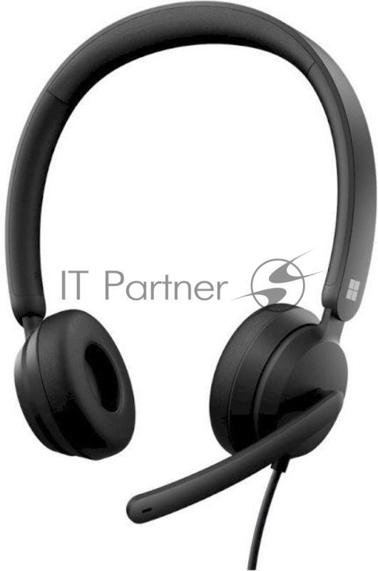 Наушники с микрофоном Microsoft Modern USB Headset черный (6ID-00021)