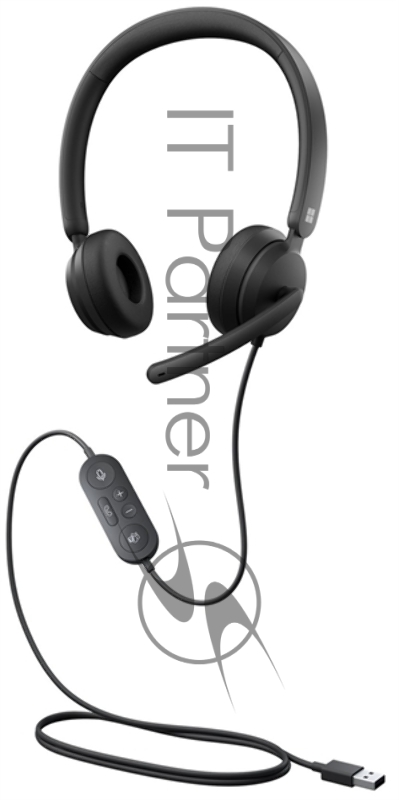 Наушники с микрофоном Microsoft Modern USB Headset черный (6ID-00021)