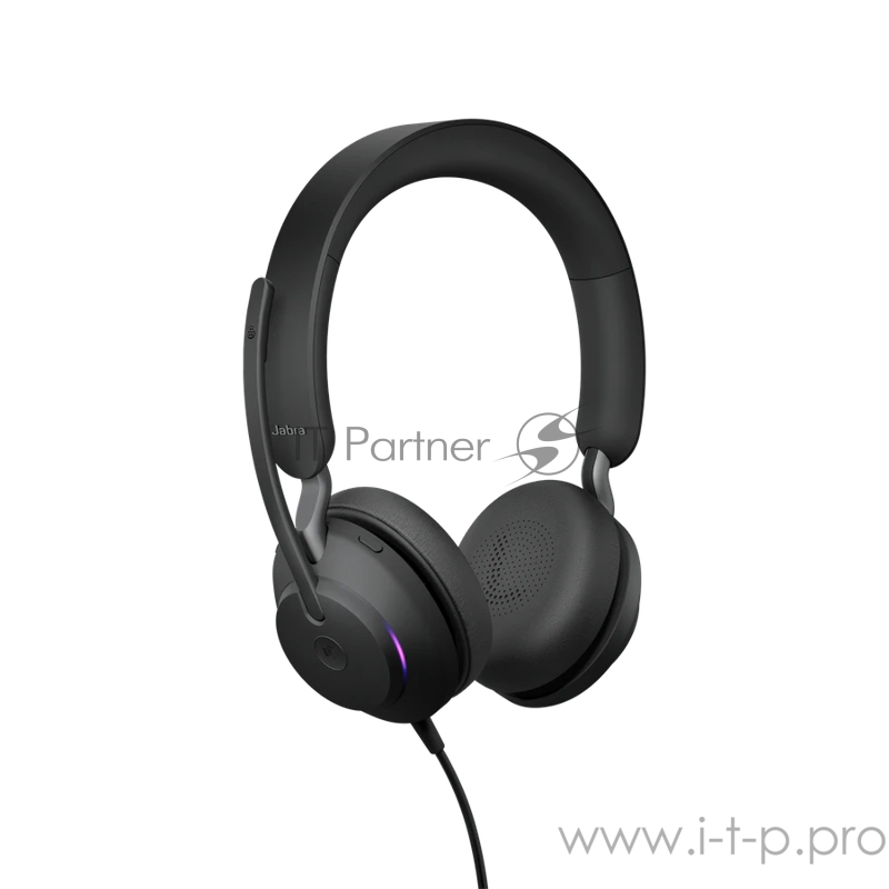 Гарнитура проводная Jabra Evolve2 40, USB-A, MS Stereo RTL {10}