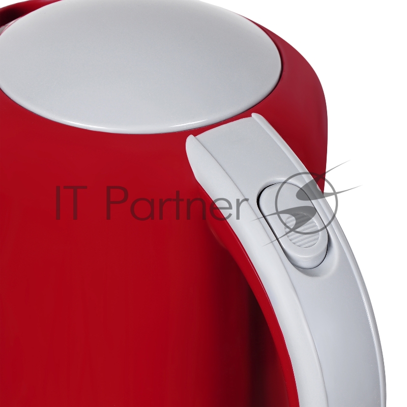 Чайник электрический Starwind SKG1021 1.7л. 2200Вт красный/серый (корпус: пластик)