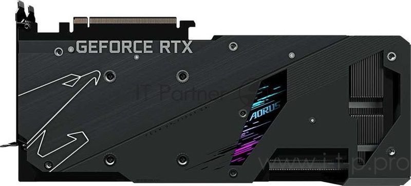 Видеокарта Gigabyte PCI-E 4.0 GV-N3080AORUS X-10GD 2.0 LHR NVIDIA GeForce RTX 3080 10240Mb 320 GDDR6X 1905/19000/HDMIx3/DPx3/HDCP Ret