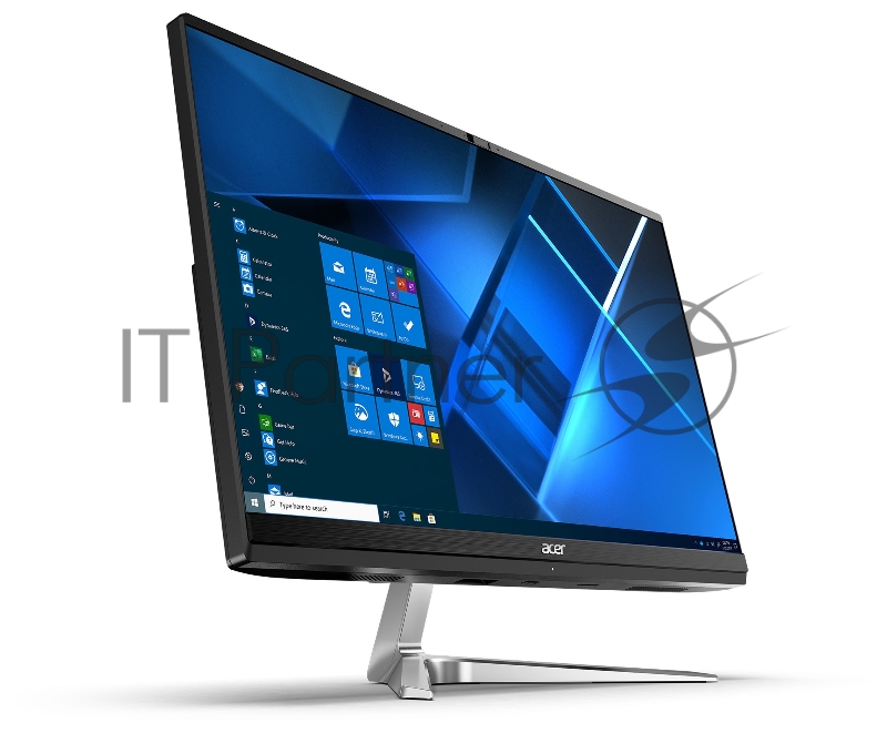 Моноблок ACER Veriton EZ2740G All-In-One 23.8 (1920x1080), i5-1135G7, 8GB DDR4 2666, 256GB SSD M.2, Intel Iris Xe, WiFi, BT, NoODD, USB KB&Mouse, Win 10 Pro, 1Y Carry-in