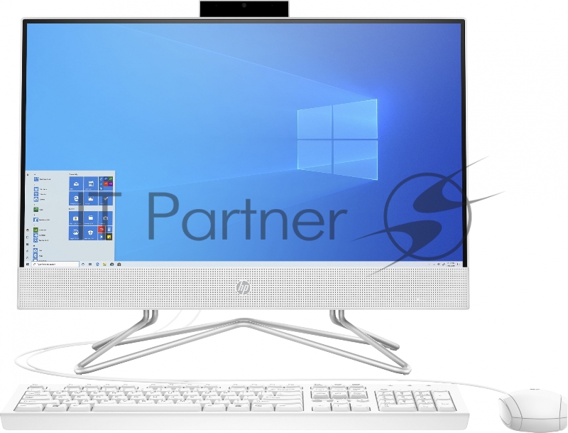 Моноблок HP 22-df1051ur Touch 21.5 FHD(1920x1080) Core i5-1135G7, 8GB DDR4 3200 (1x8GB), SSD 512Gb, Intel Internal Graphics, noDVD, kbd&mouse wired, HD Webcam, Snow White, Win10, 1Y Wty, repl. 2Y0W9EA