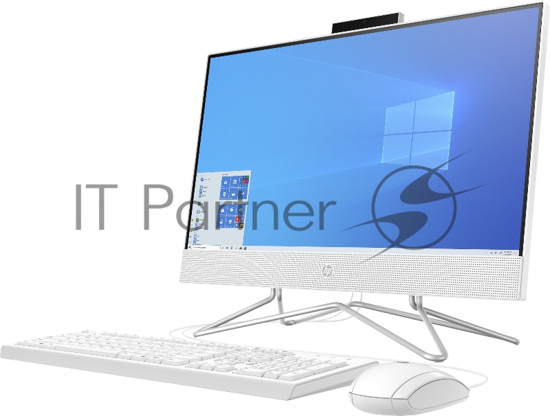 Моноблок HP 22-df1051ur Touch 21.5 FHD(1920x1080) Core i5-1135G7, 8GB DDR4 3200 (1x8GB), SSD 512Gb, Intel Internal Graphics, noDVD, kbd&mouse wired, HD Webcam, Snow White, Win10, 1Y Wty, repl. 2Y0W9EA