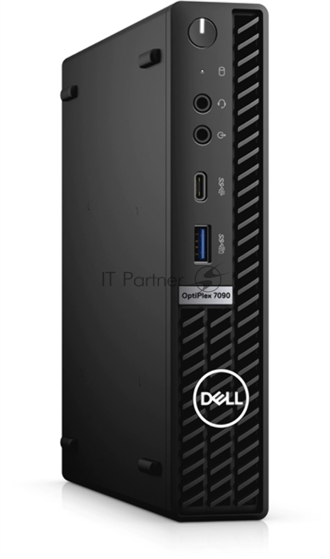 Компьютер Dell Optiplex 7090 Micro Core i7-10700T (2,0GHz)16GB (1x16GB) DDR4 512GB SSD AMD RX 640 (4GB) TPM W10 Pro 3y ProS+NBD
