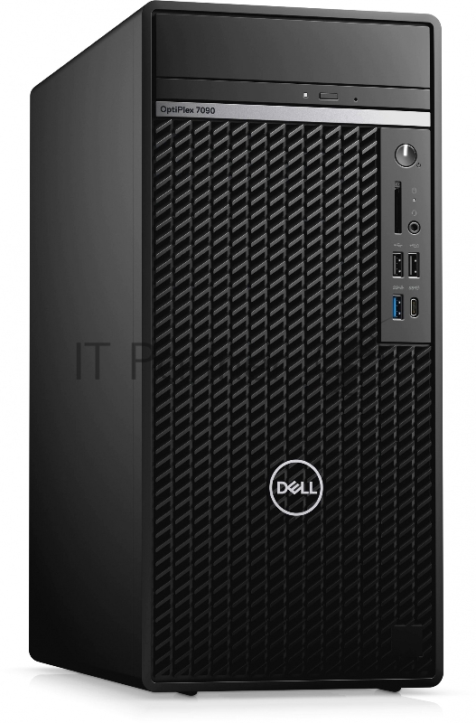 Компьютер Dell Optiplex 7090 Tower Core i7-10700 (2,9GHz) 8GB (1x8GB) DDR4 256GB SSD AMD RX 640 (4GB)TPM, SD W10 Pro 3y ProS+NBD