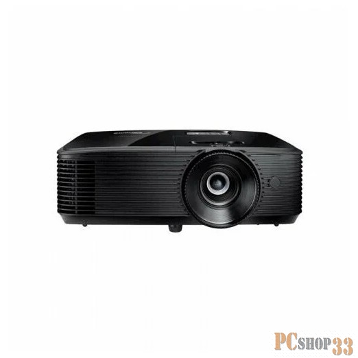 Проектор Optoma H185X Home Entertainment /Cinema (DLP,WXGA 1280x800, 3700Lm, 28000:1, HDMI, VGA, Composite video, Audio-in 3.5mm, VGA-OUT, Audio-Out 3.5mm, 1x10W speaker, 3D Ready, lamp 6000hrs, Black, 3.03kg)